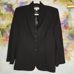 Le Suit Essentials Women's Black Blazer Jacket Size 10
